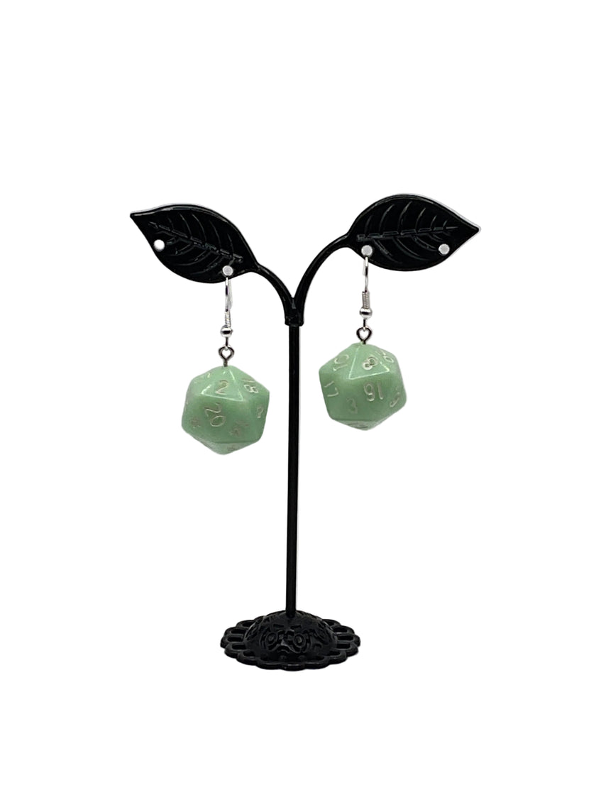 D20  Colorful Dice Earrings