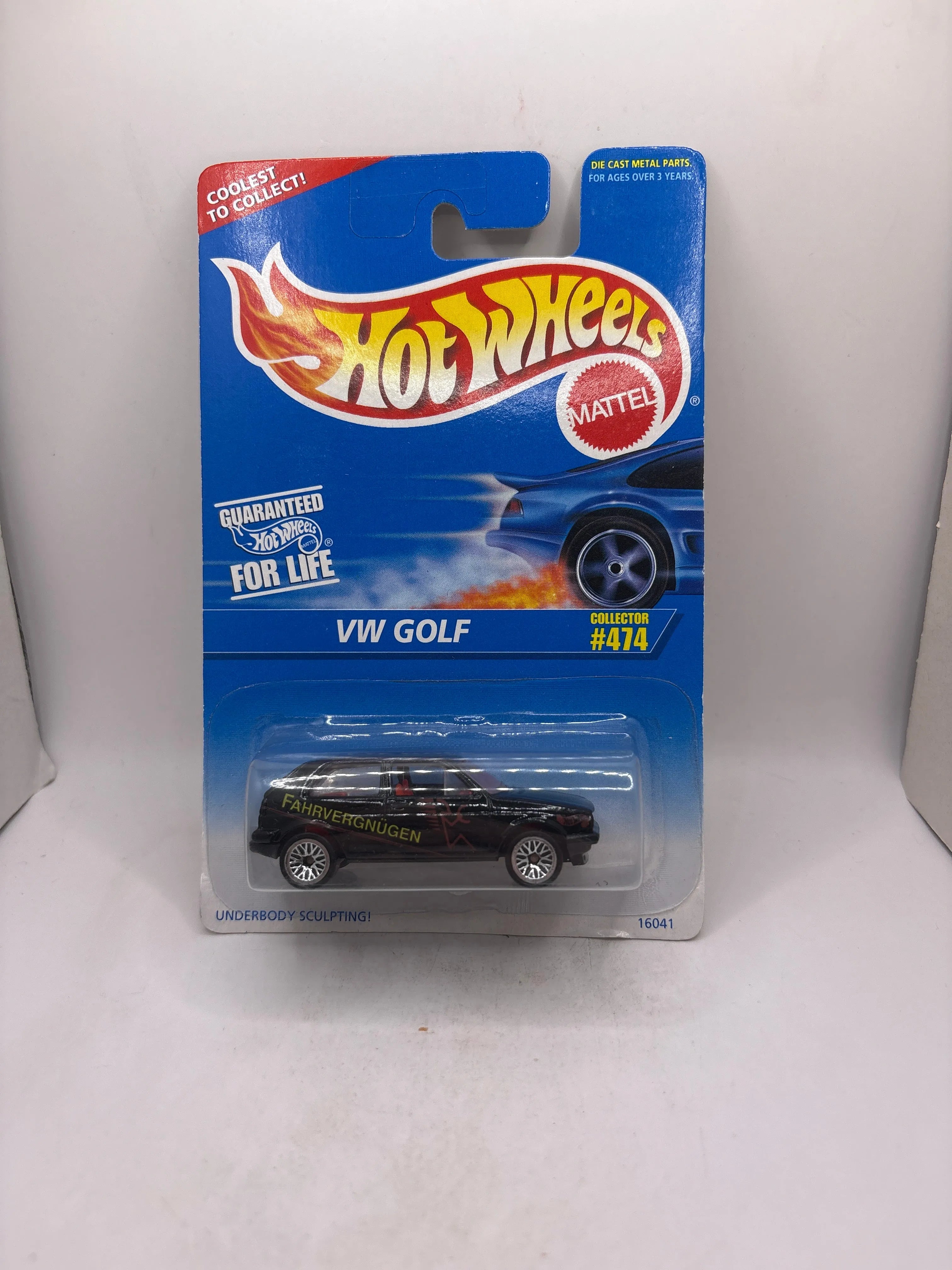 Hot Wheels VW Golf Diecast black
