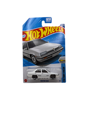 Hot Wheels Proton Saga Diecast white