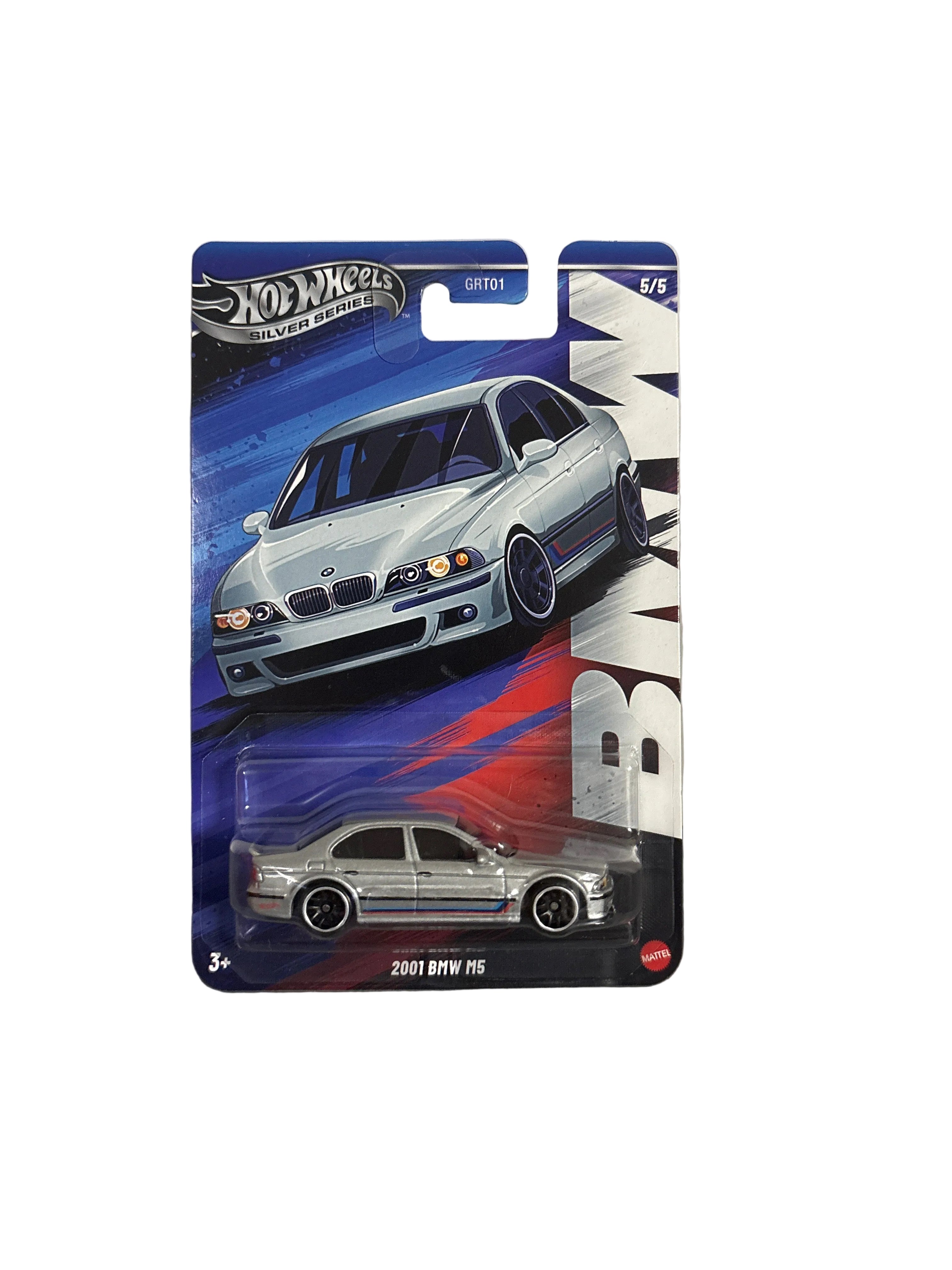 Hot Wheels 2001 BMW M5 Diecast silver