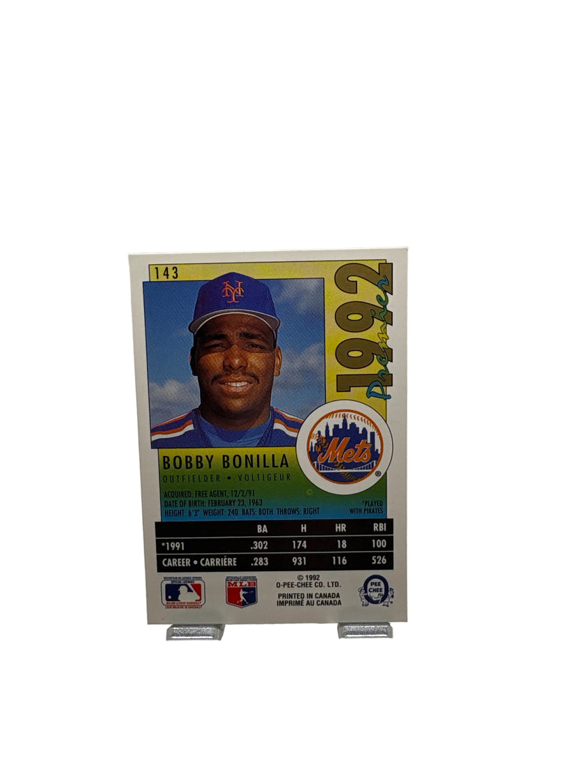 Premier Bobby Bonilla