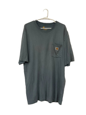 Slate blue work shirt