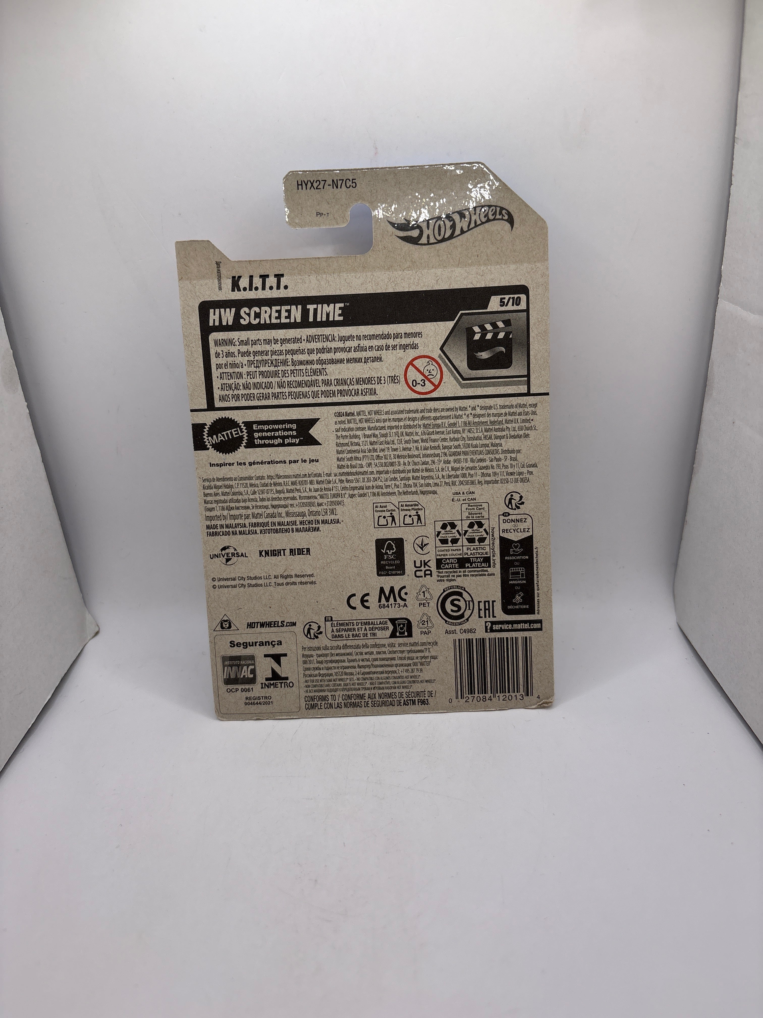 Hot Wheels K.I.T.T. Diecast