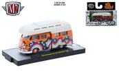 Pre-Order M2 Machines 1959 VW Double Cab Truck USA Model Diecast Orange