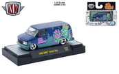 Pre-Order M2 Machines 1998 GMC Safari Van Diecast Blue