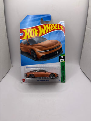 Hot Wheels Delorean Alpha5 Diecast orange