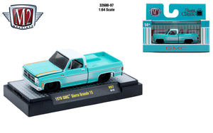 PRE-ORDER M2 32600 Series (32600-97) 1976 GMC Sierra Grande 15 Diecast