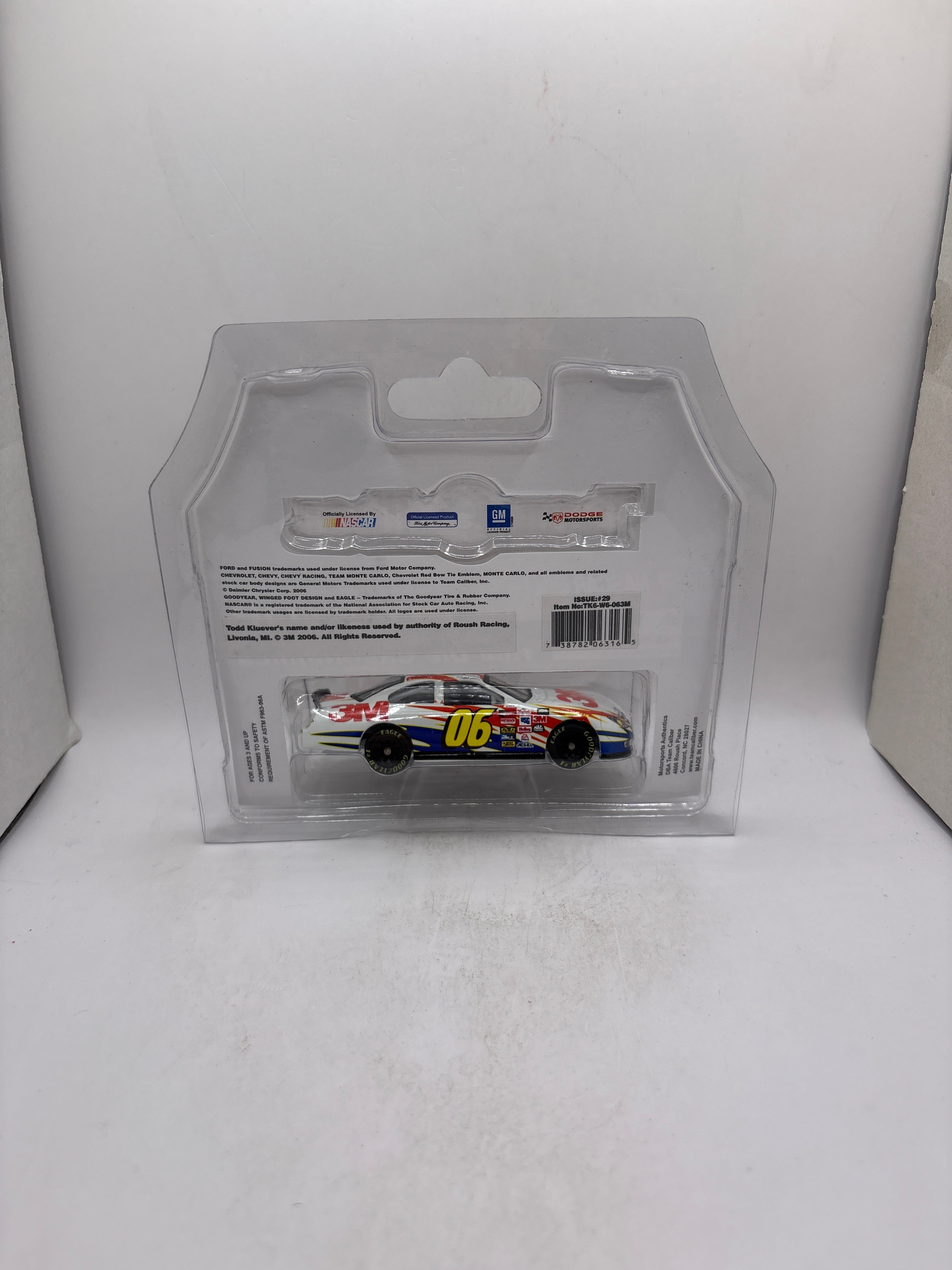 Team Caliper NASCAR Pit Stop Todd Kluever White