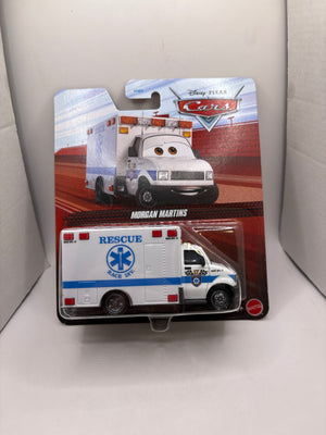 Disney Pixar Cars Morgan Martins Diecast white