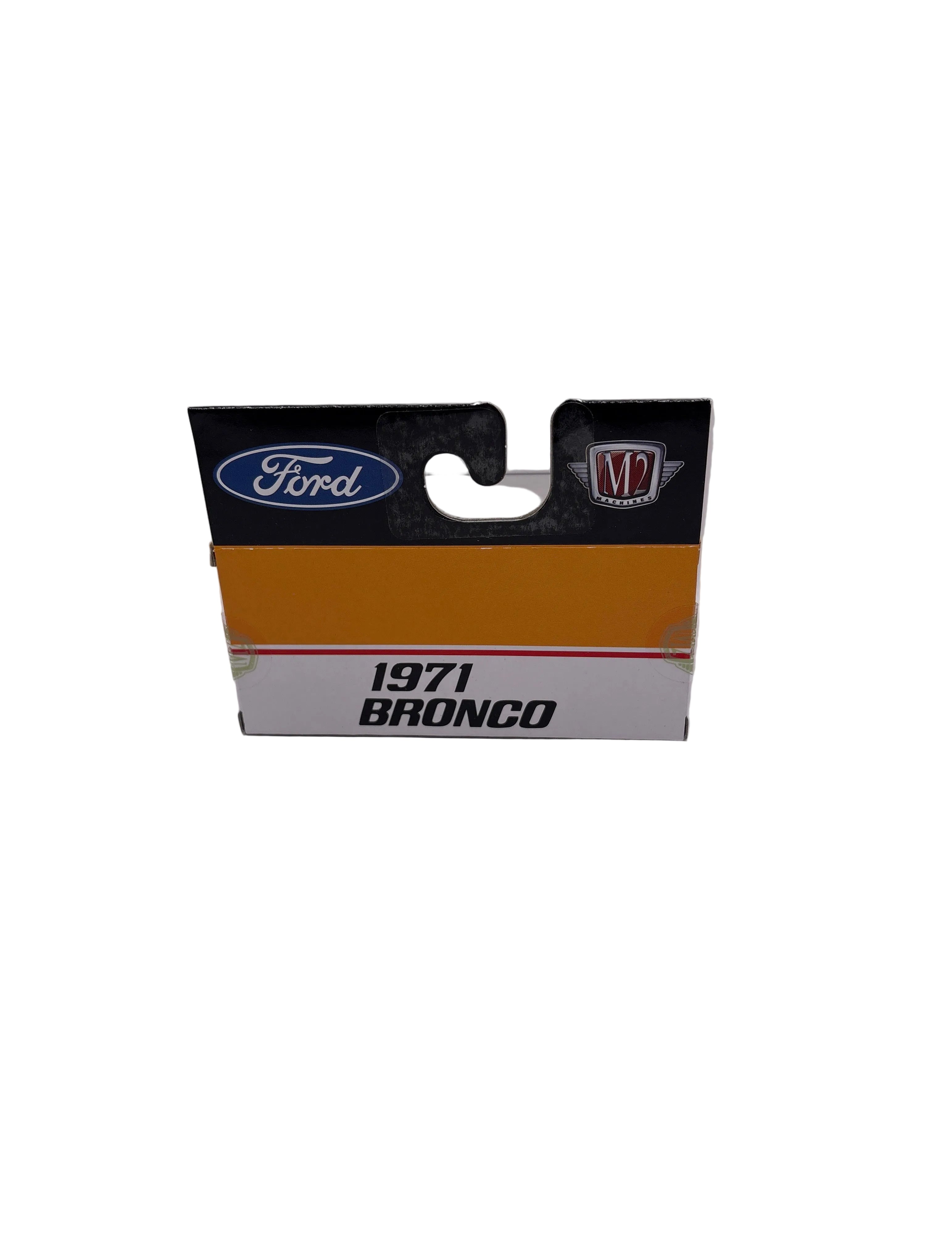 M2 1971 Ford Bronco Diecast yellow
