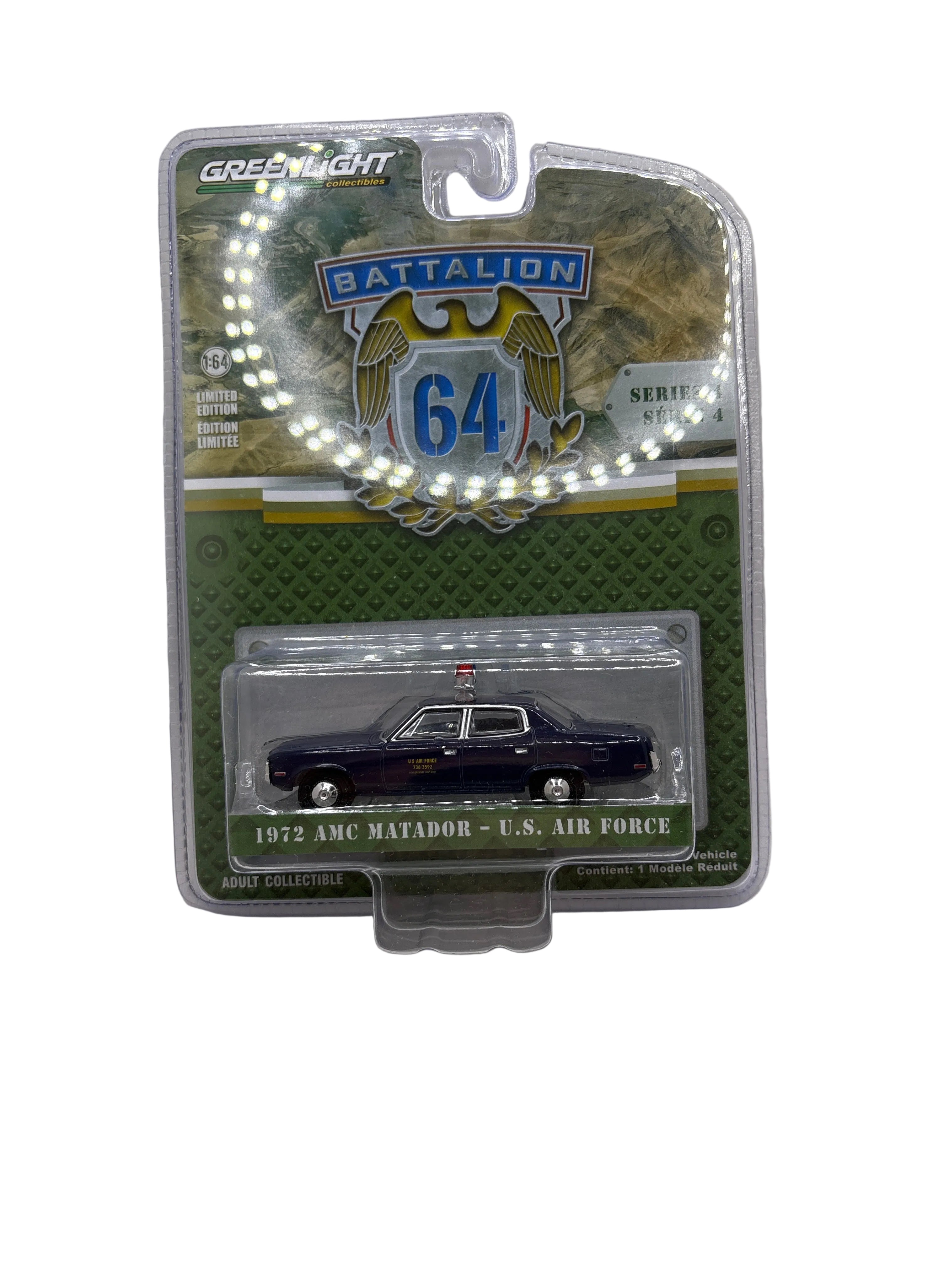Greenlight 1972 AMC Matador-U.S. Air Force Diecast