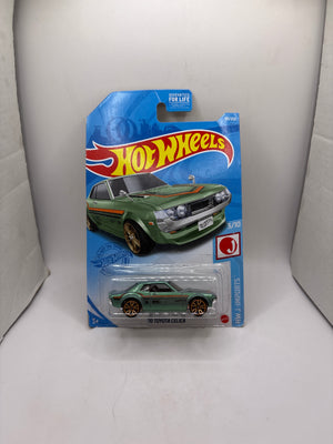 Hot Wheels 70 Toyota Celica Diecast green