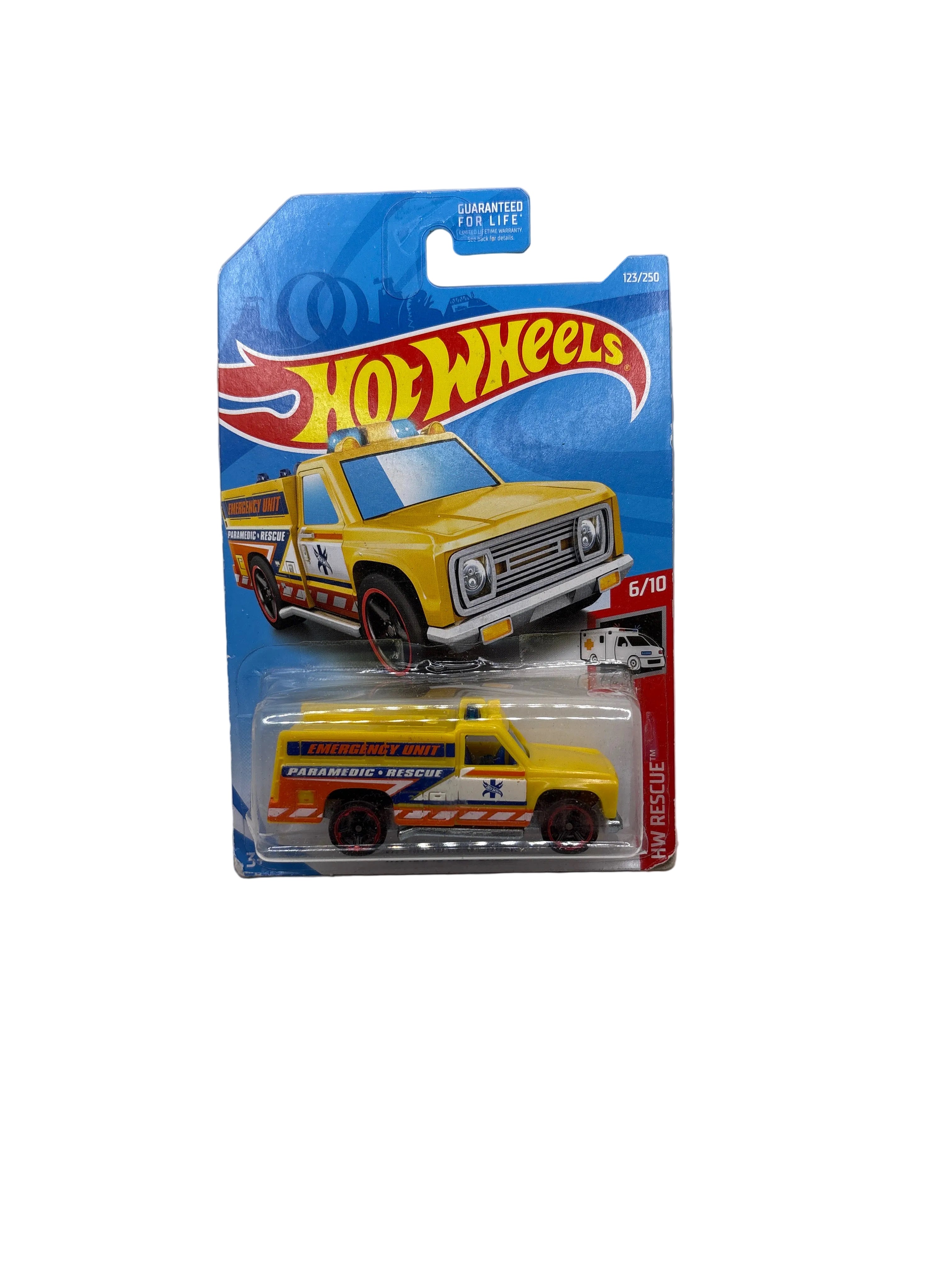 Hot Wheels HW Rapid Responder Diecast yellow