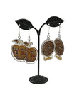Bookshelf Earrings