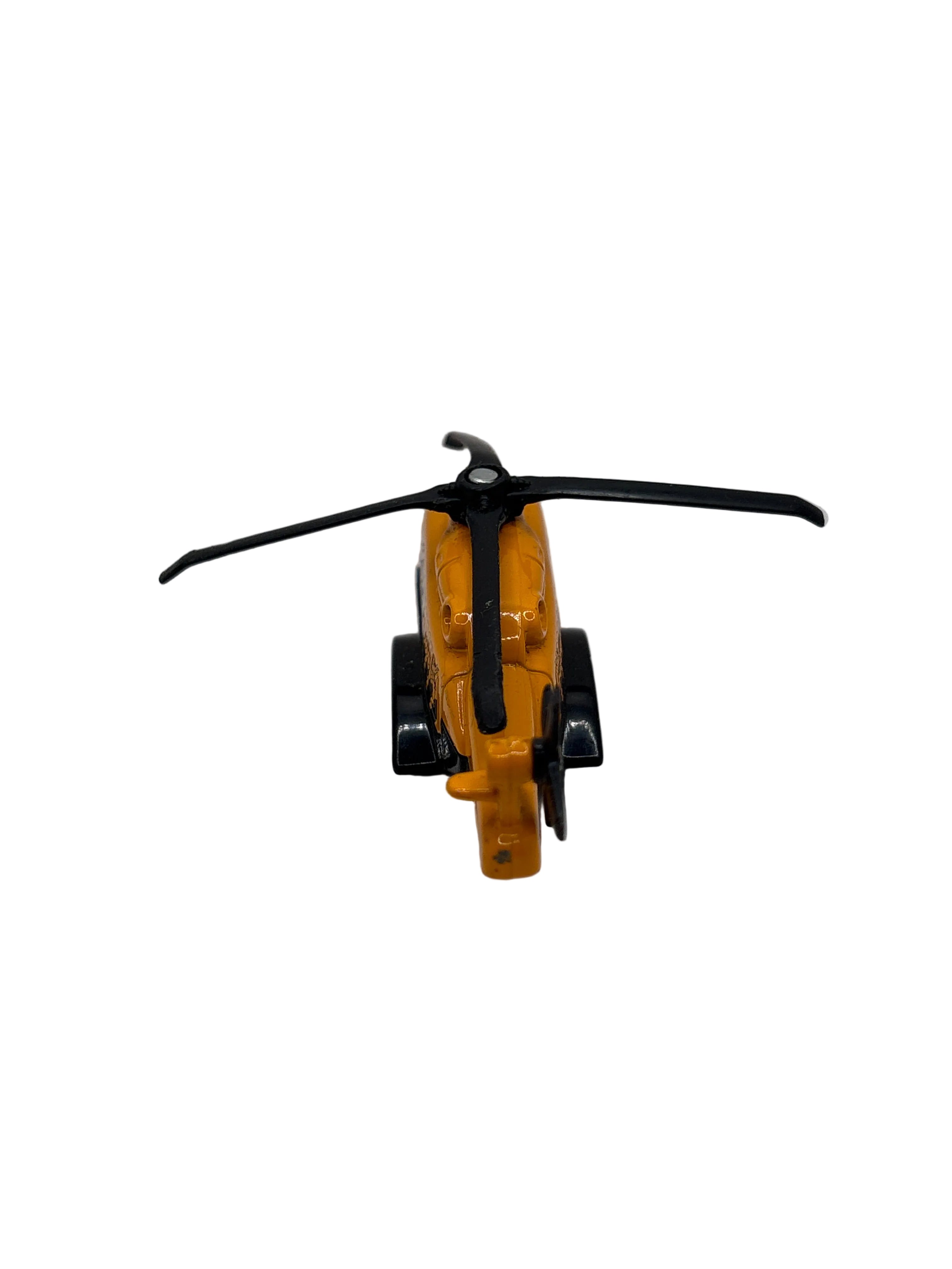 Matchbox Mission Helicopter Diecast yellow