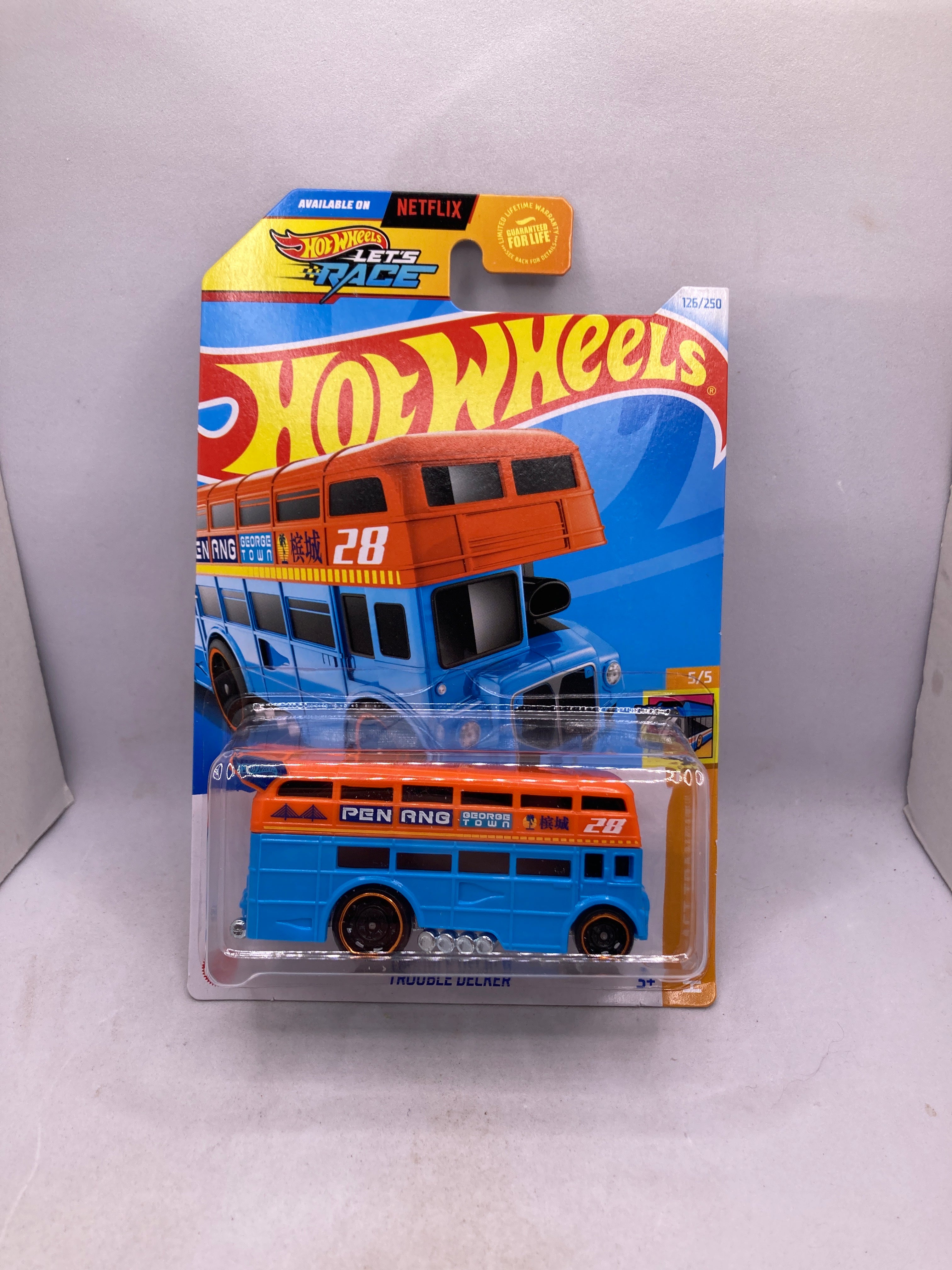 Hot Wheels Trouble Decker Diecast