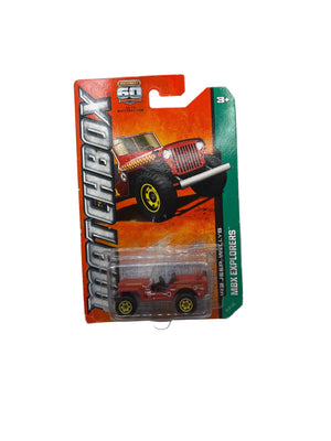 Matchbox 43 Jeep Willys Diecast red