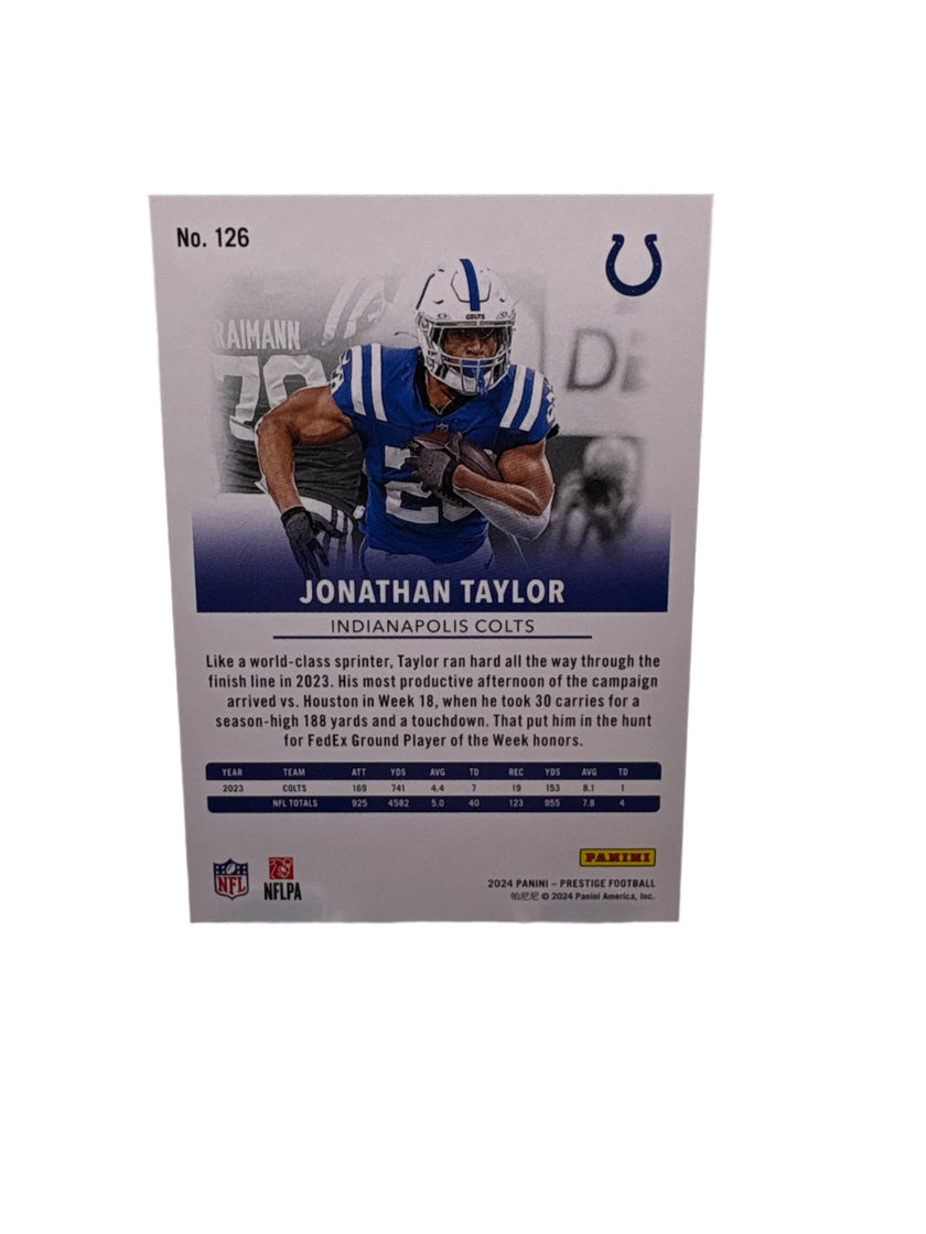 Panini Prestige Jonathan Taylor