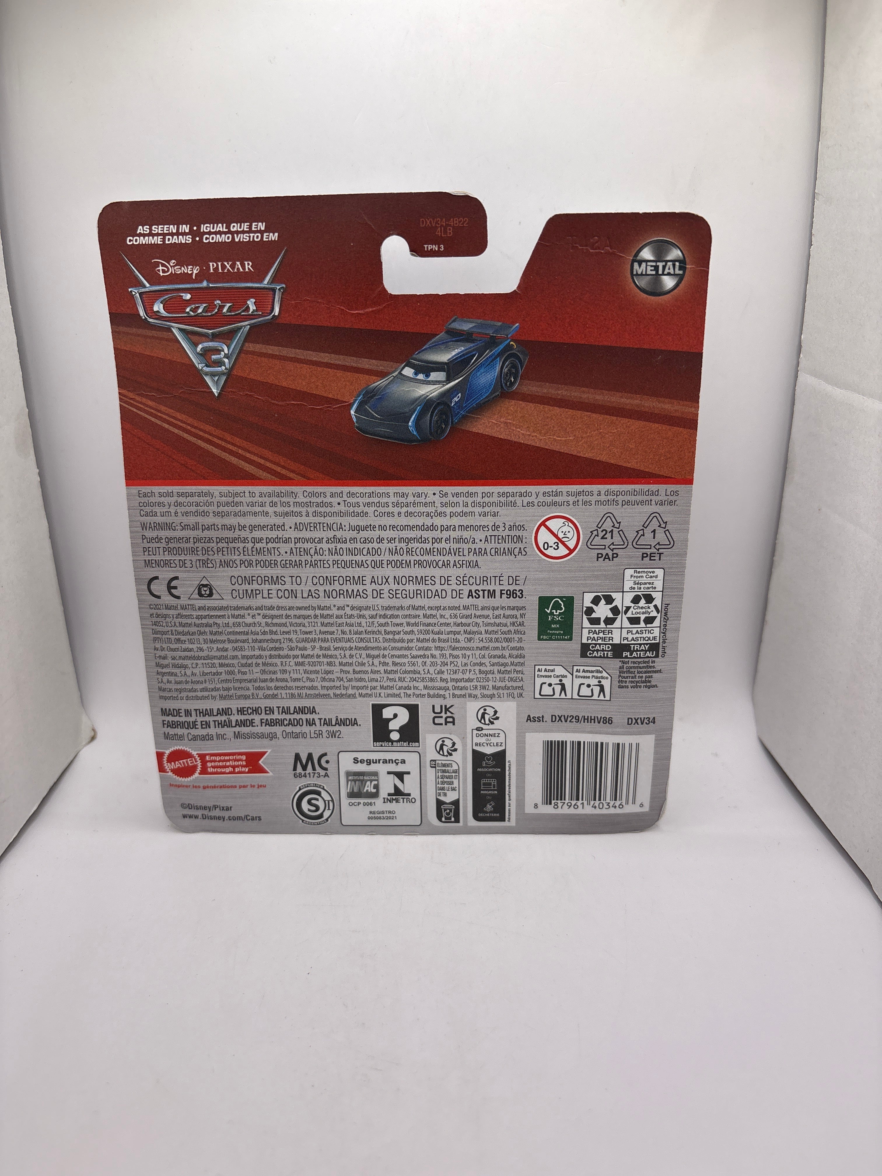 Disney Pixar Cars Jackson Storm Diecast black
