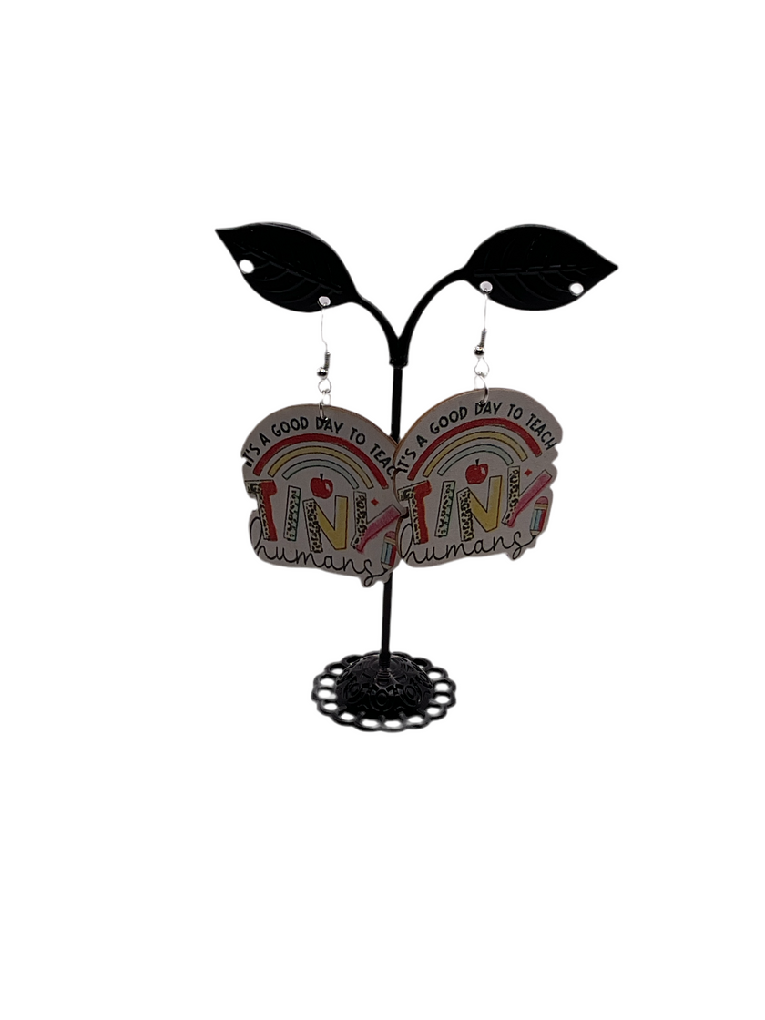 Teacher earrings