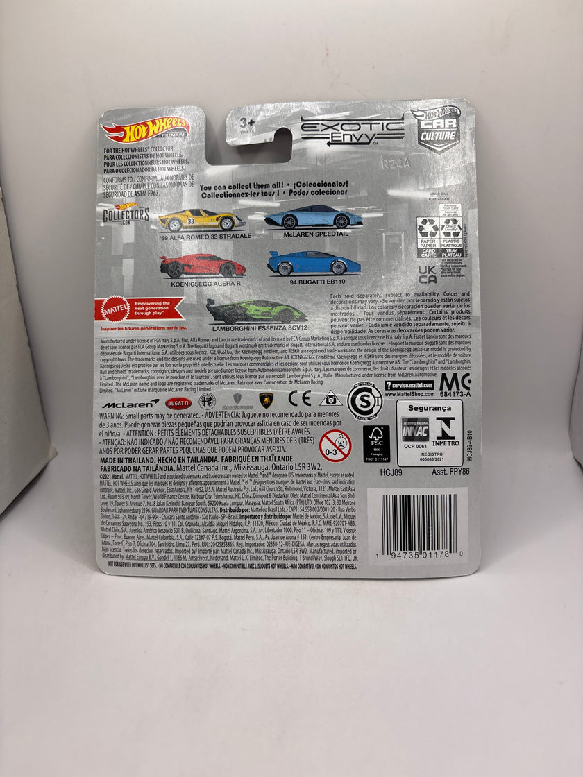 Hot Wheels 94 Bugatti EB110 Diecast