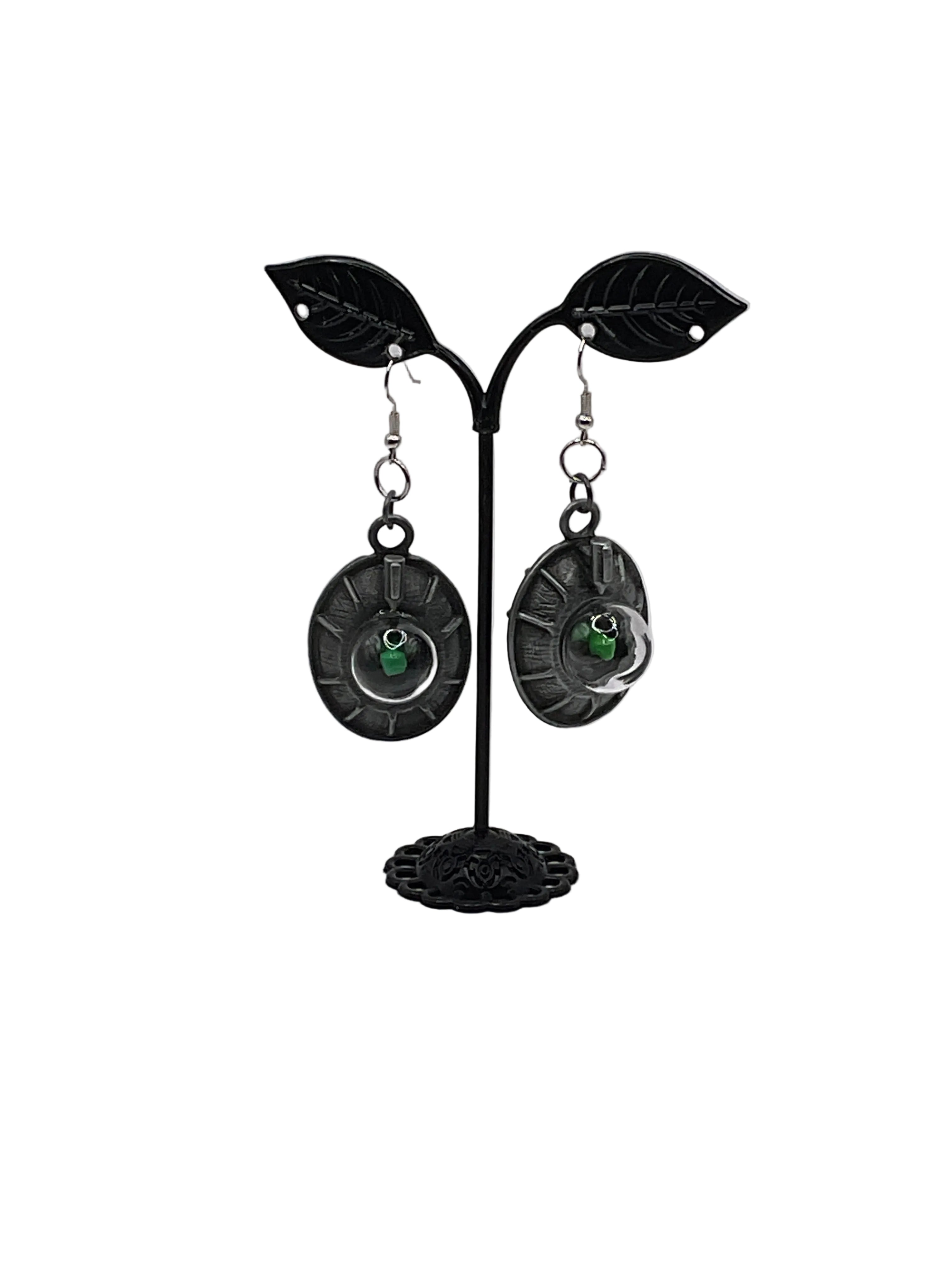 Alien and Spaceship Earrings