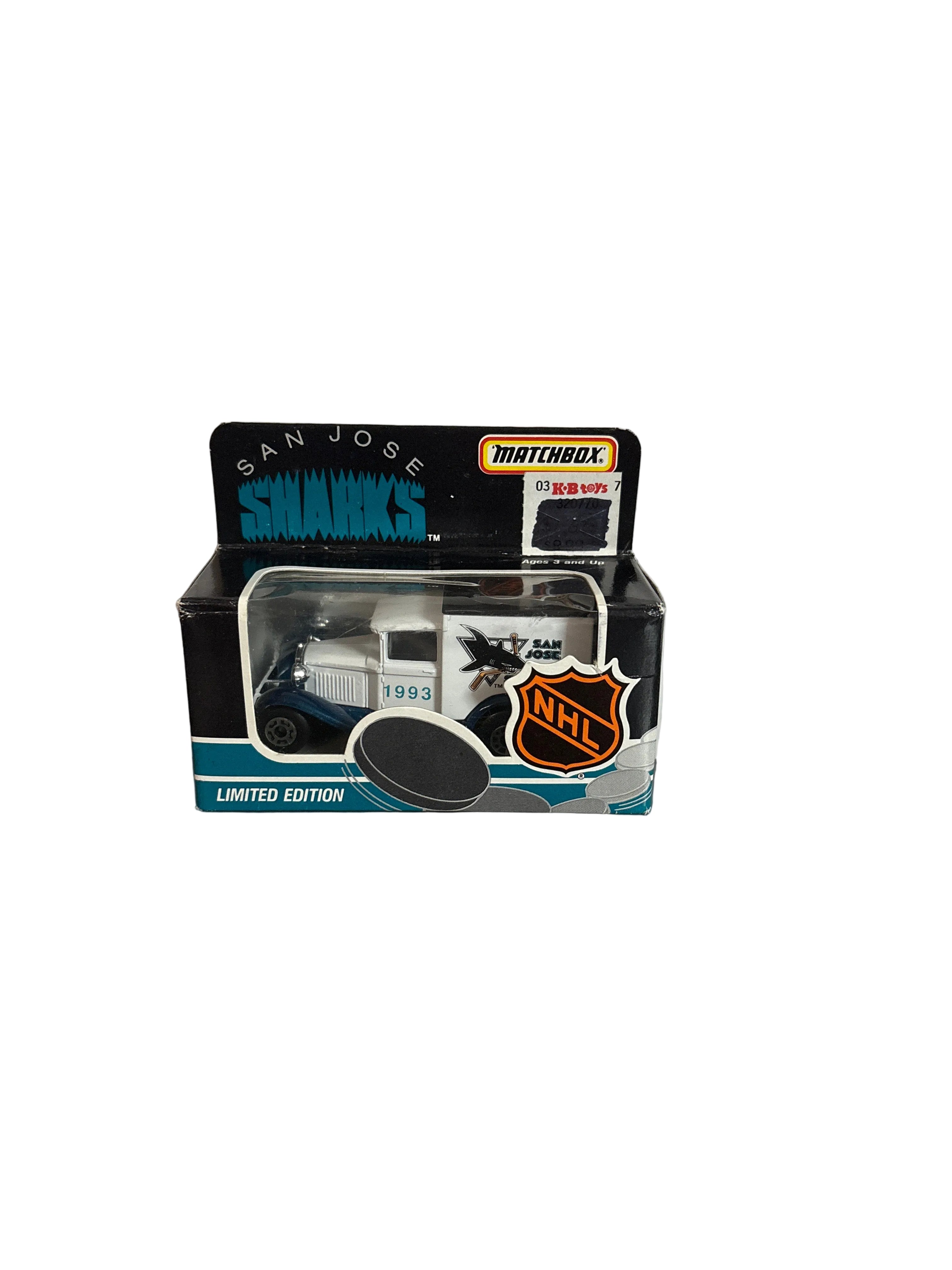 Matchbox San Jose Sharks Diecast white