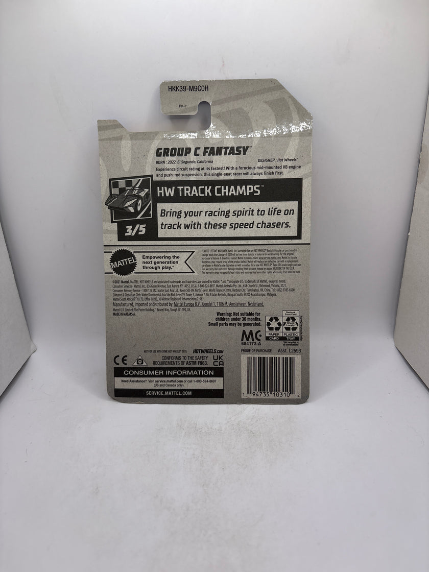 Hot Wheels Group C Fantasy Diecast yellow