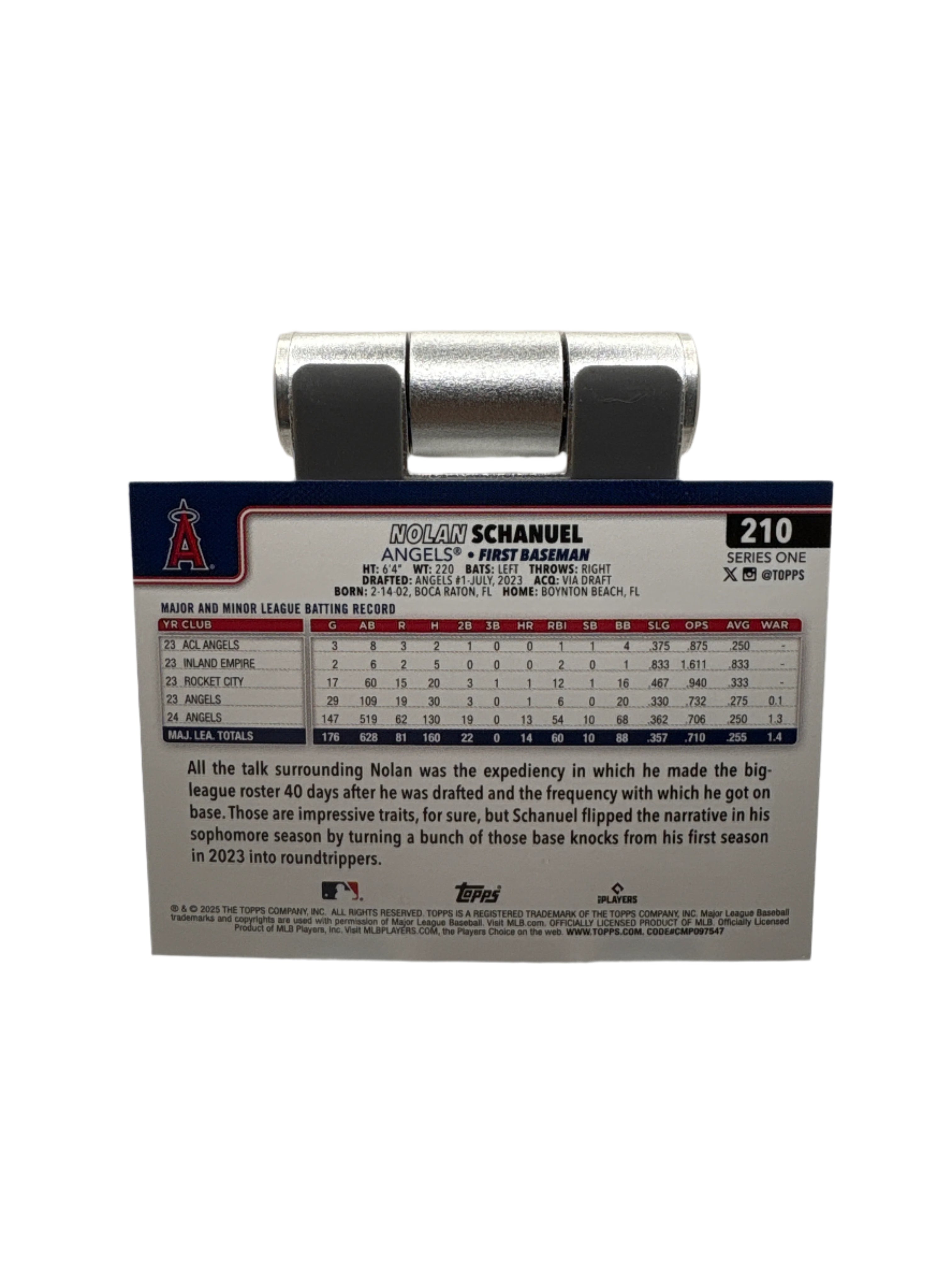 Topps Nolan Schanuel