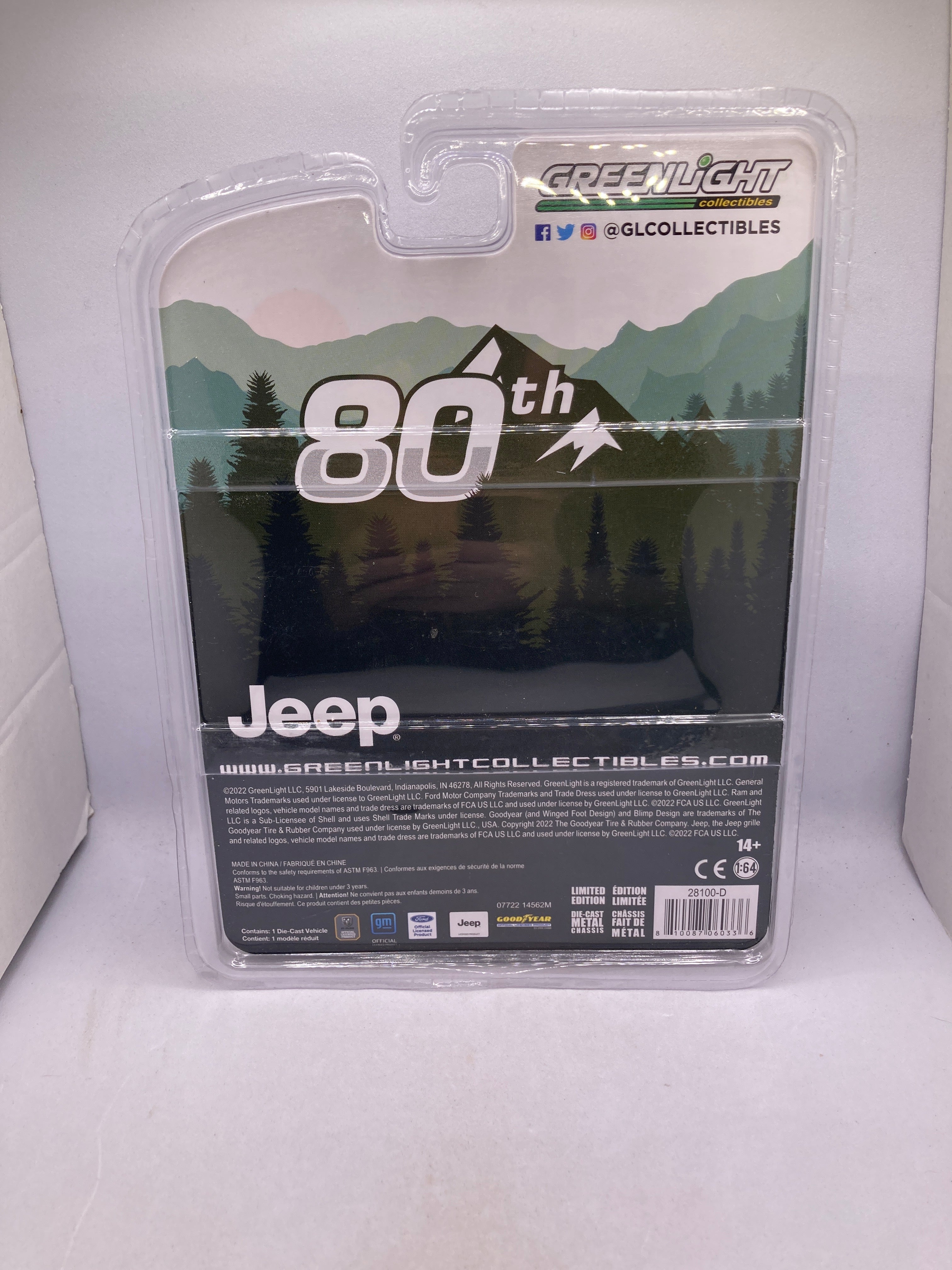 Greenlight 1991 Jeep Cherokee Diecast