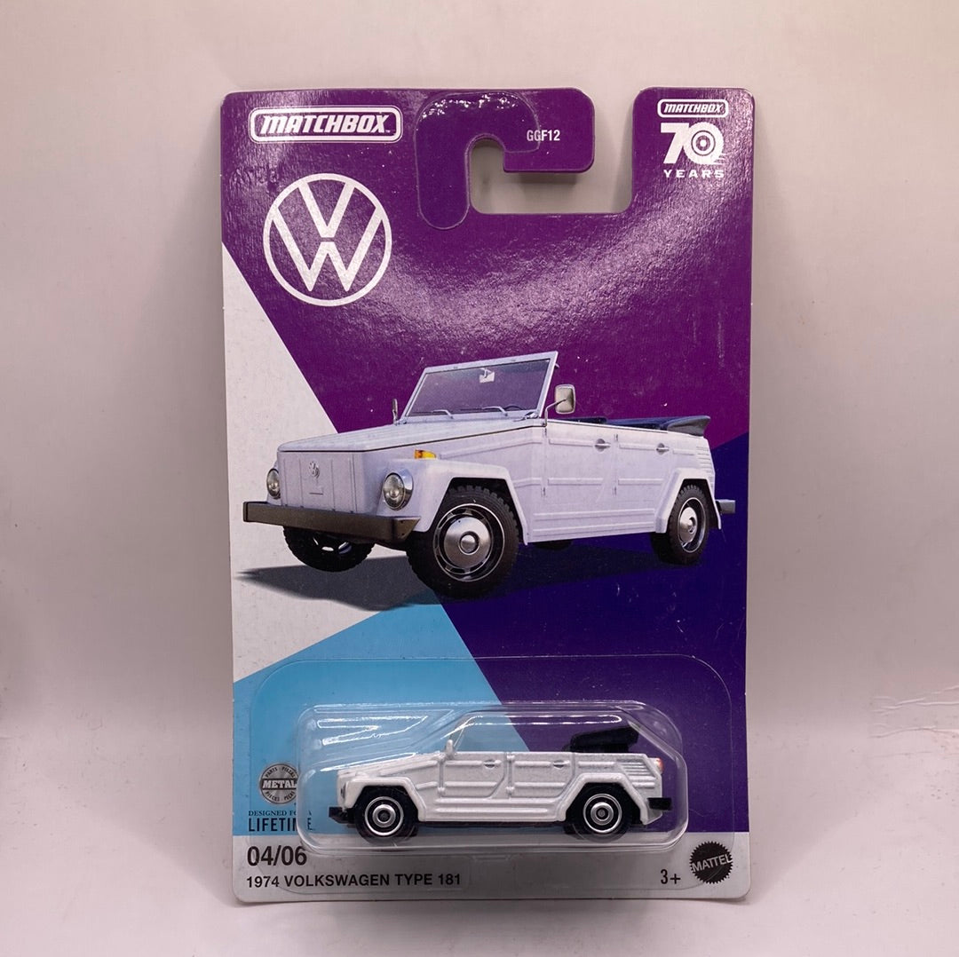 Matchbox 1974 Volkswagen Type 181 Diecast