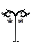 Evil Eye Butterfly Earrings