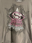 Gildan George Strait T Shirt gray