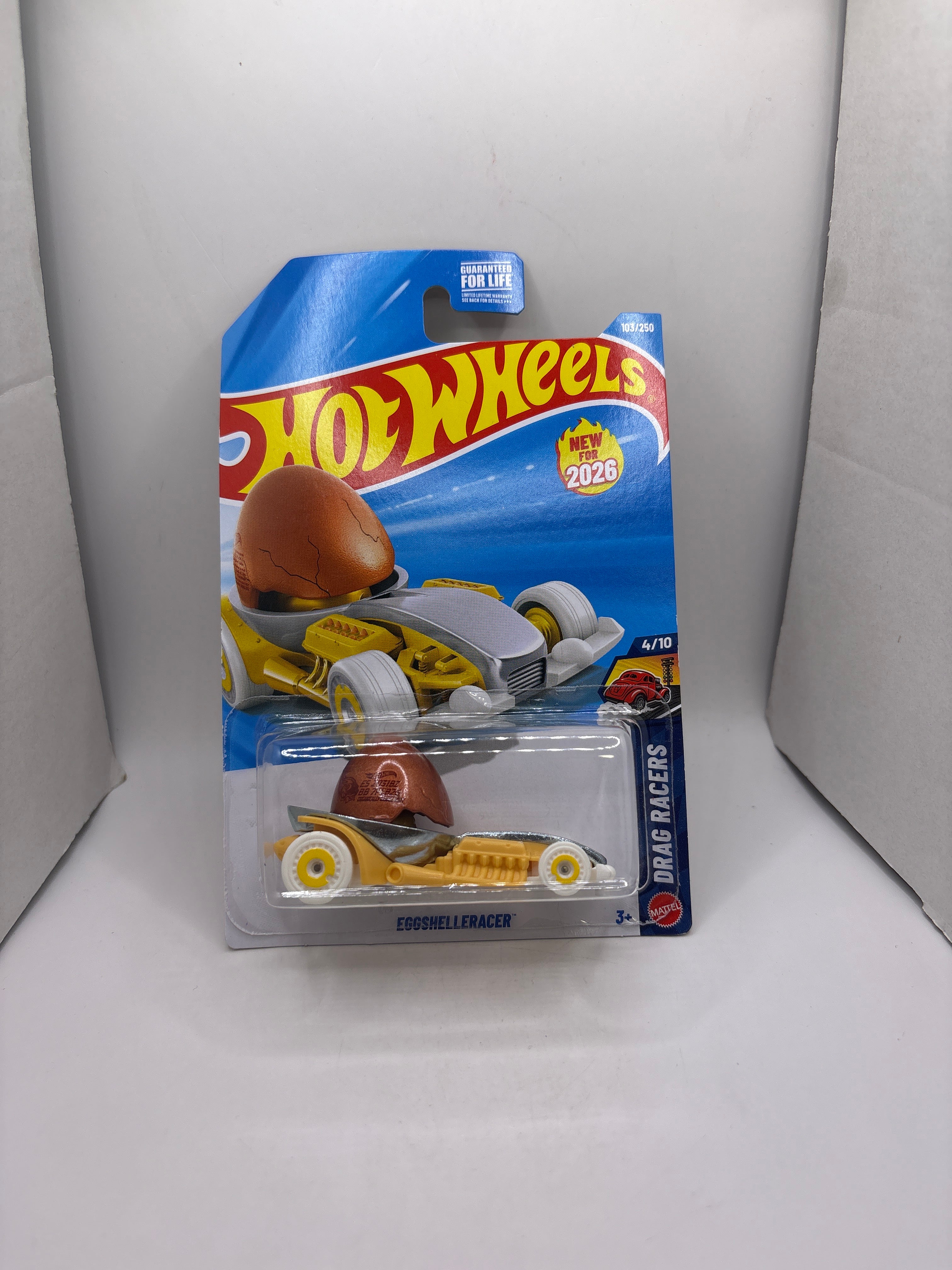 Hot Wheels Eggshelleracer Diecast
