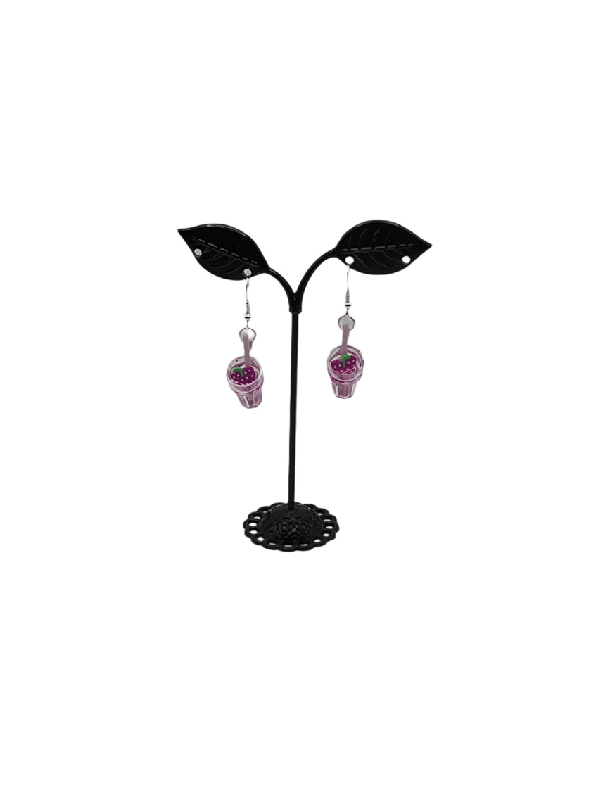 Grape Drink Earrings