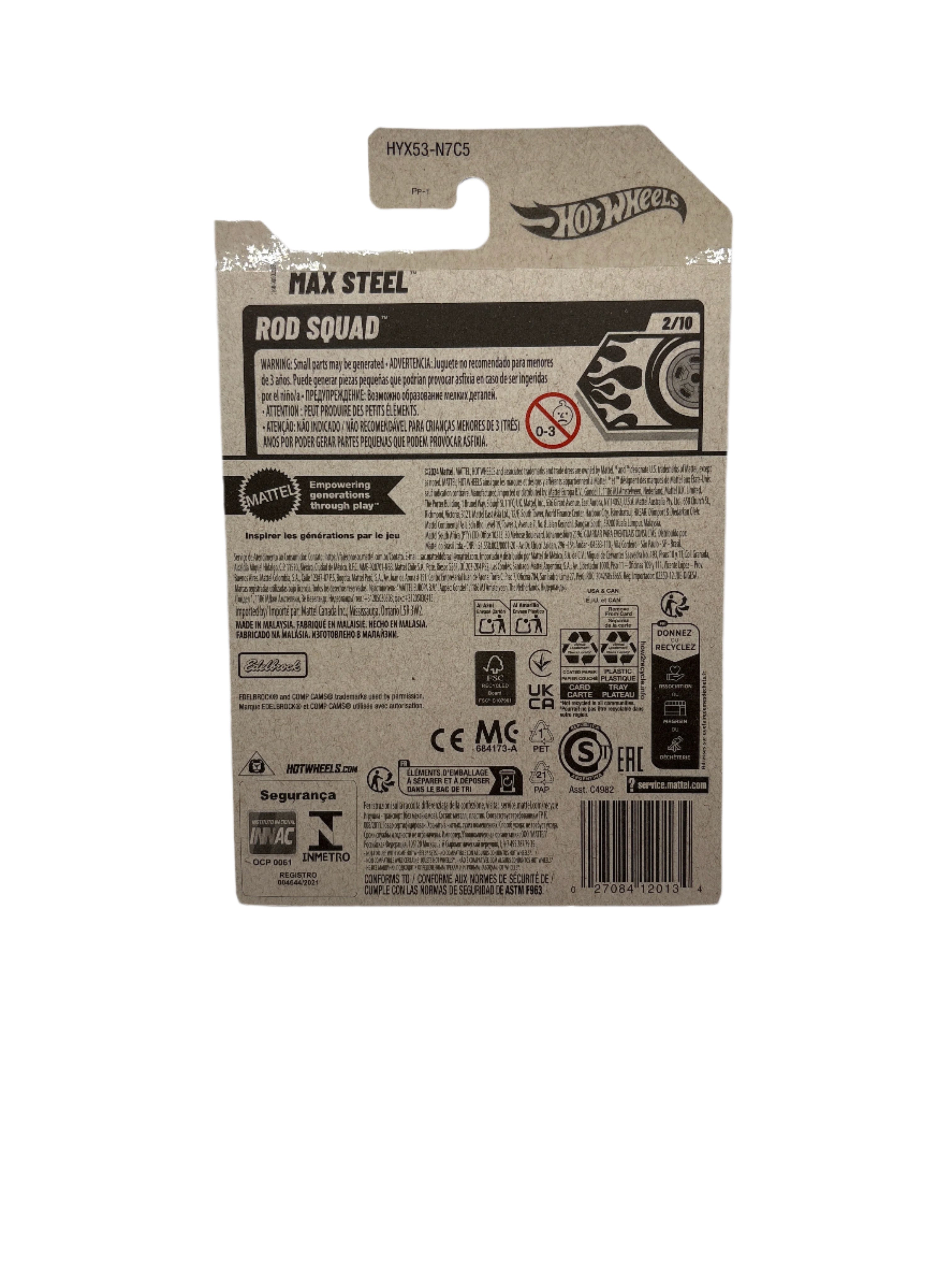 Hot Wheels Max Steel Diecast