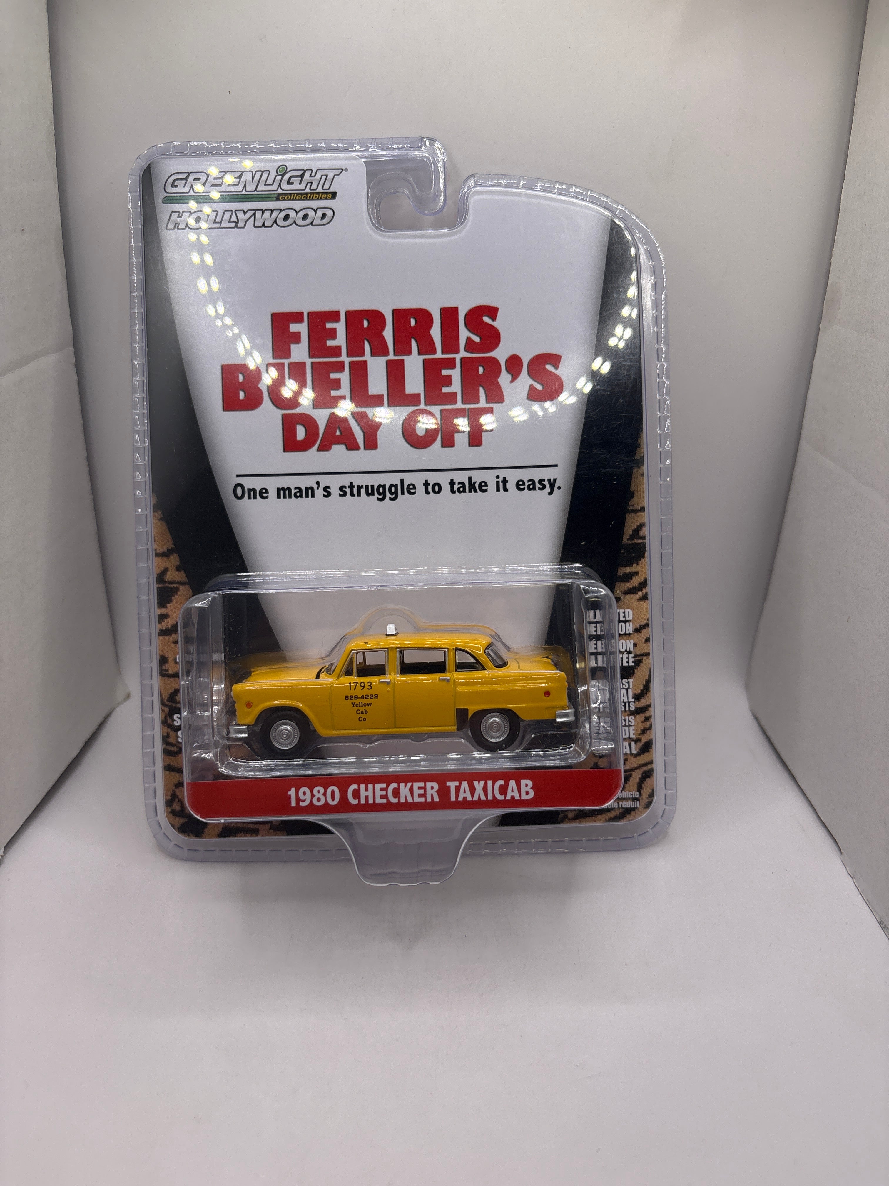 Greenlight 1980 Checker Taxicab Diecast