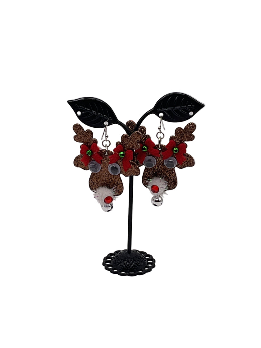 Reindeer earrings