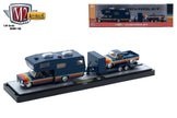 Pre-Order M2 1975 Chevrolet Cheyenne Super 30 & 1978 Chevrolet C10 Silverado Diecast Blue