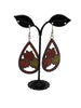 Fall leaf earrings