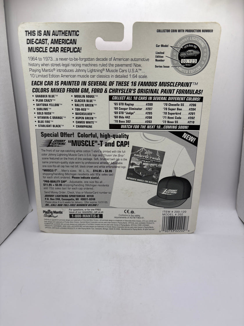 Johnny Lightning 1971 HEMI Cuda Diecast