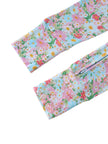 PoshTOT Spring Floral Bamboo Baby Convertible Zippy Romper