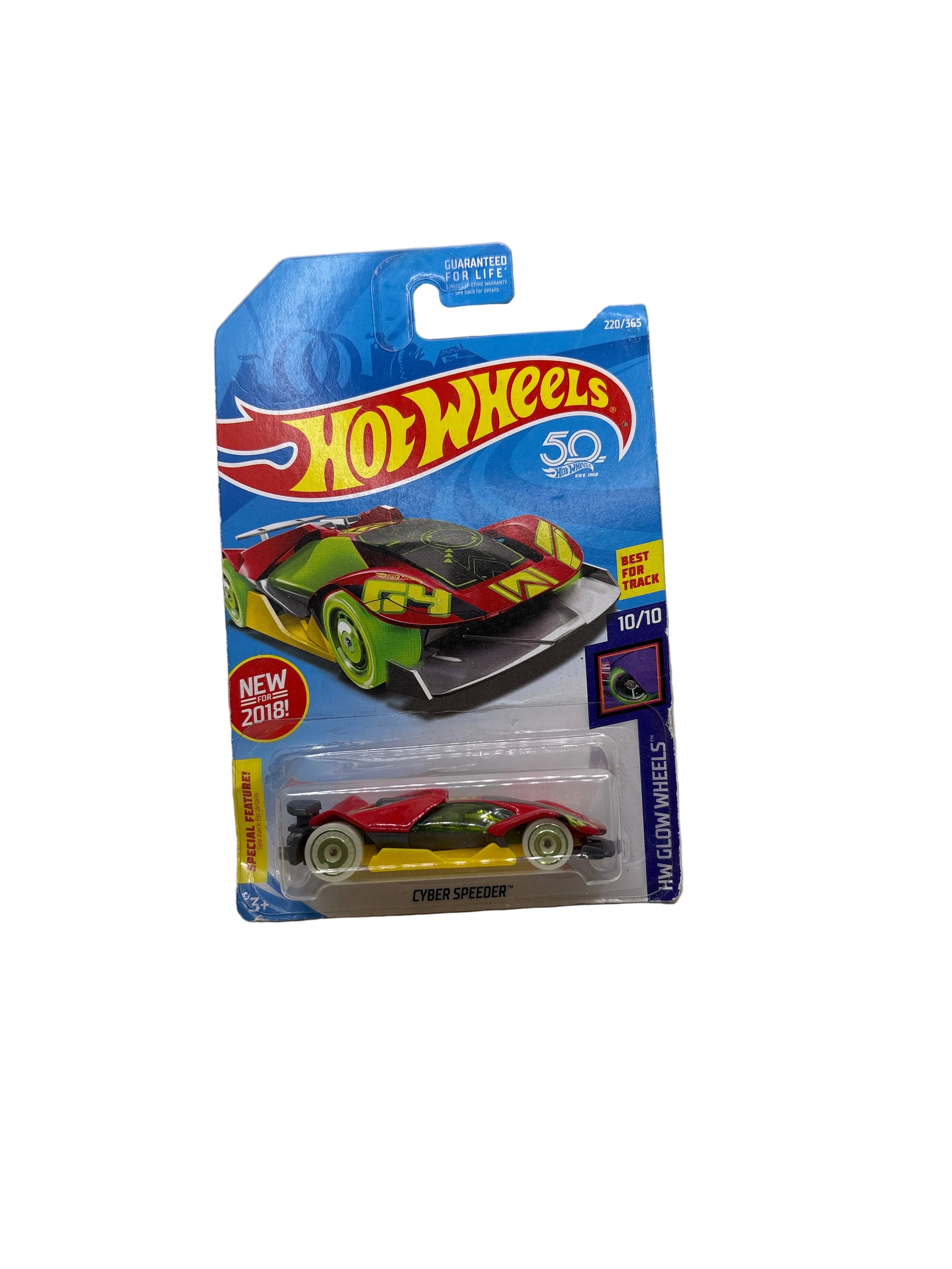 Hot Wheels Cyber Speeder Diecast red