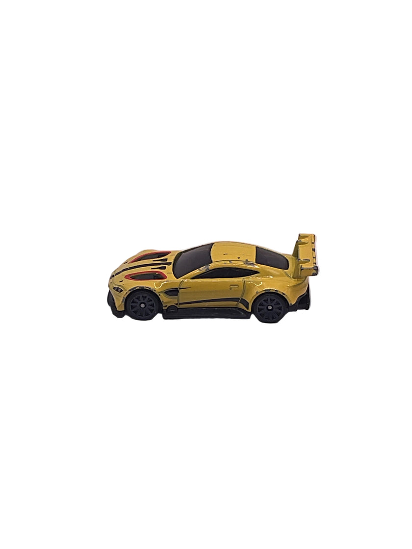 Hot Wheels Aston Martin Vantage GTE Diecast Yellow