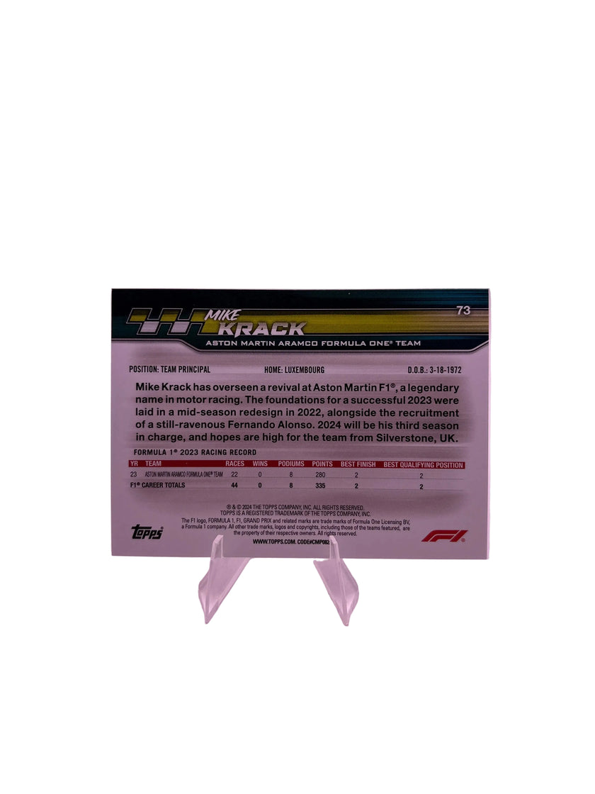 Paddock Pass Mike Krack