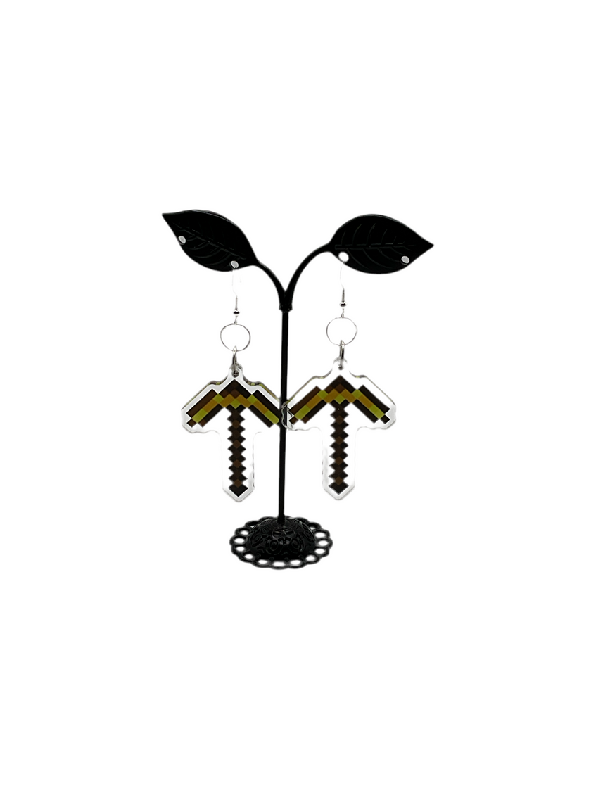 Pickaxe Earrings