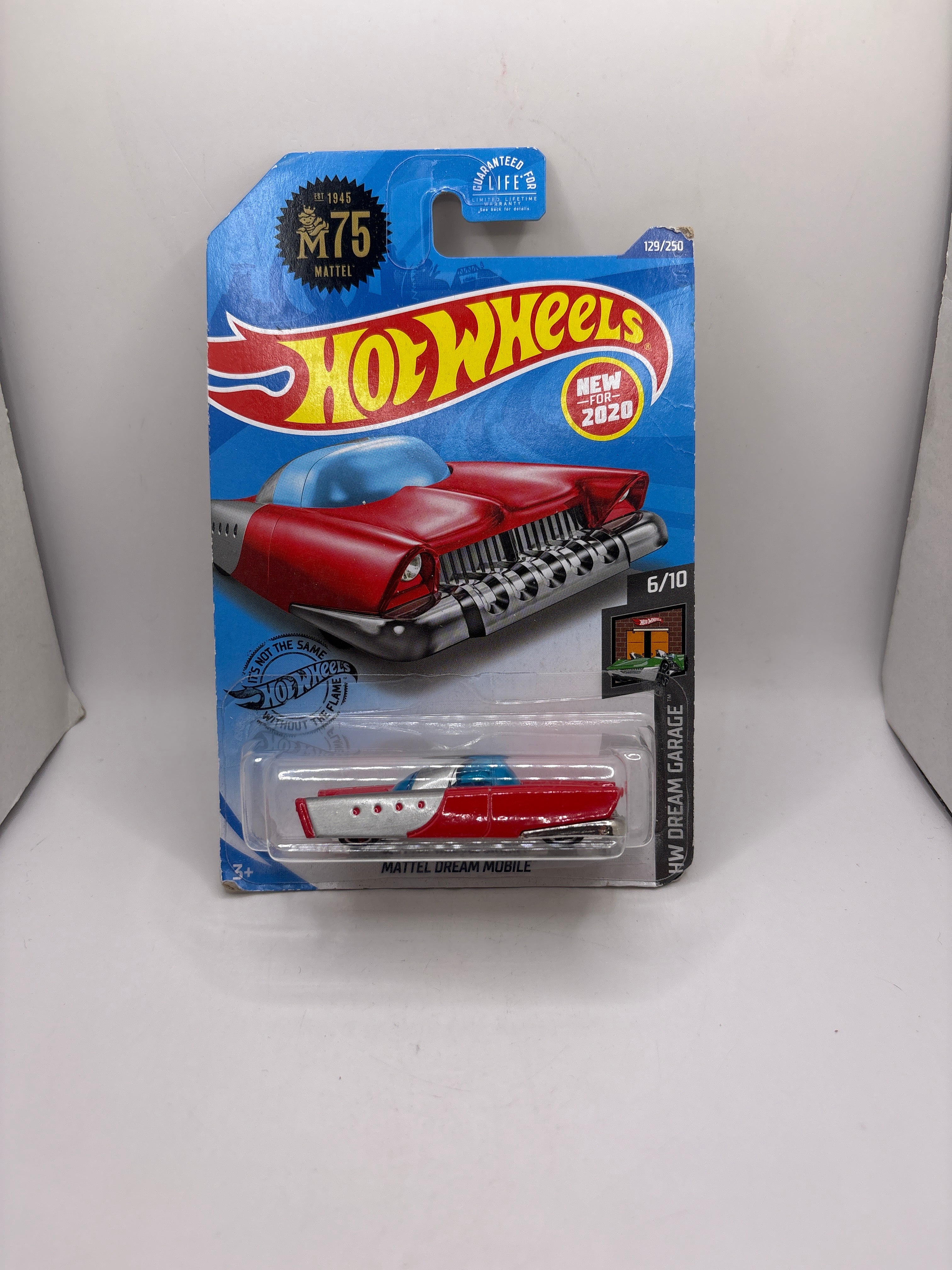 Hot Wheels Mattel Dream Mobile Diecast red