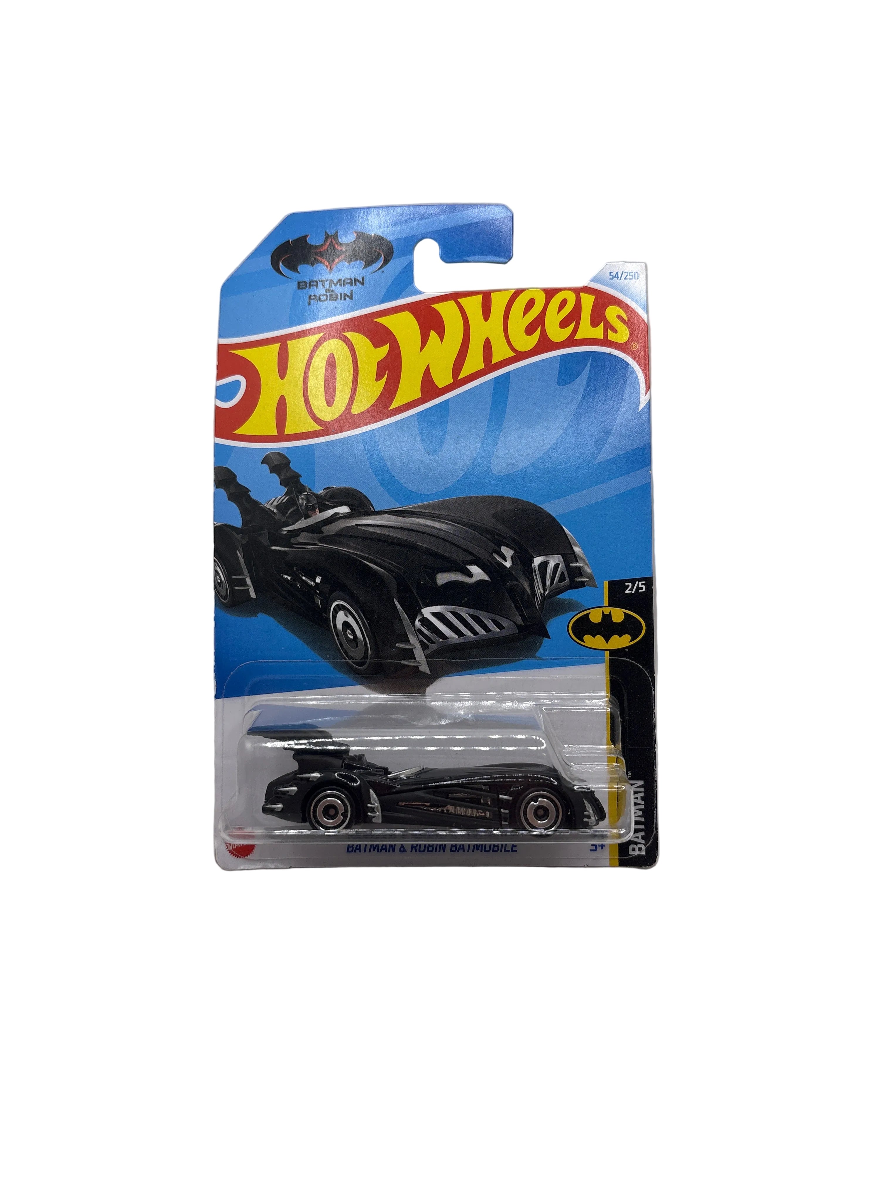 Hot Wheels Batman & Robin Batmobile Diecast black