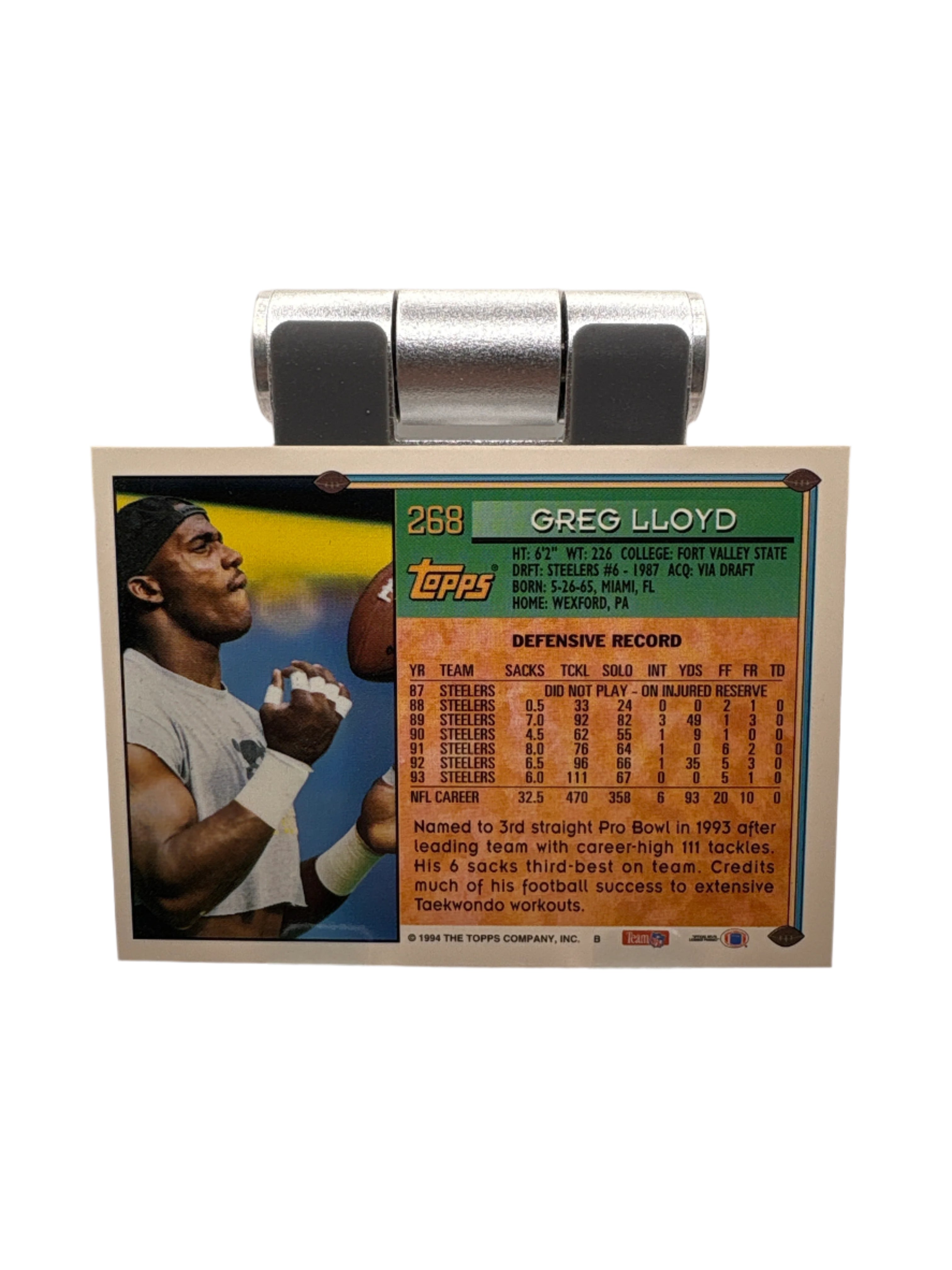 Topps Greg Lloyd