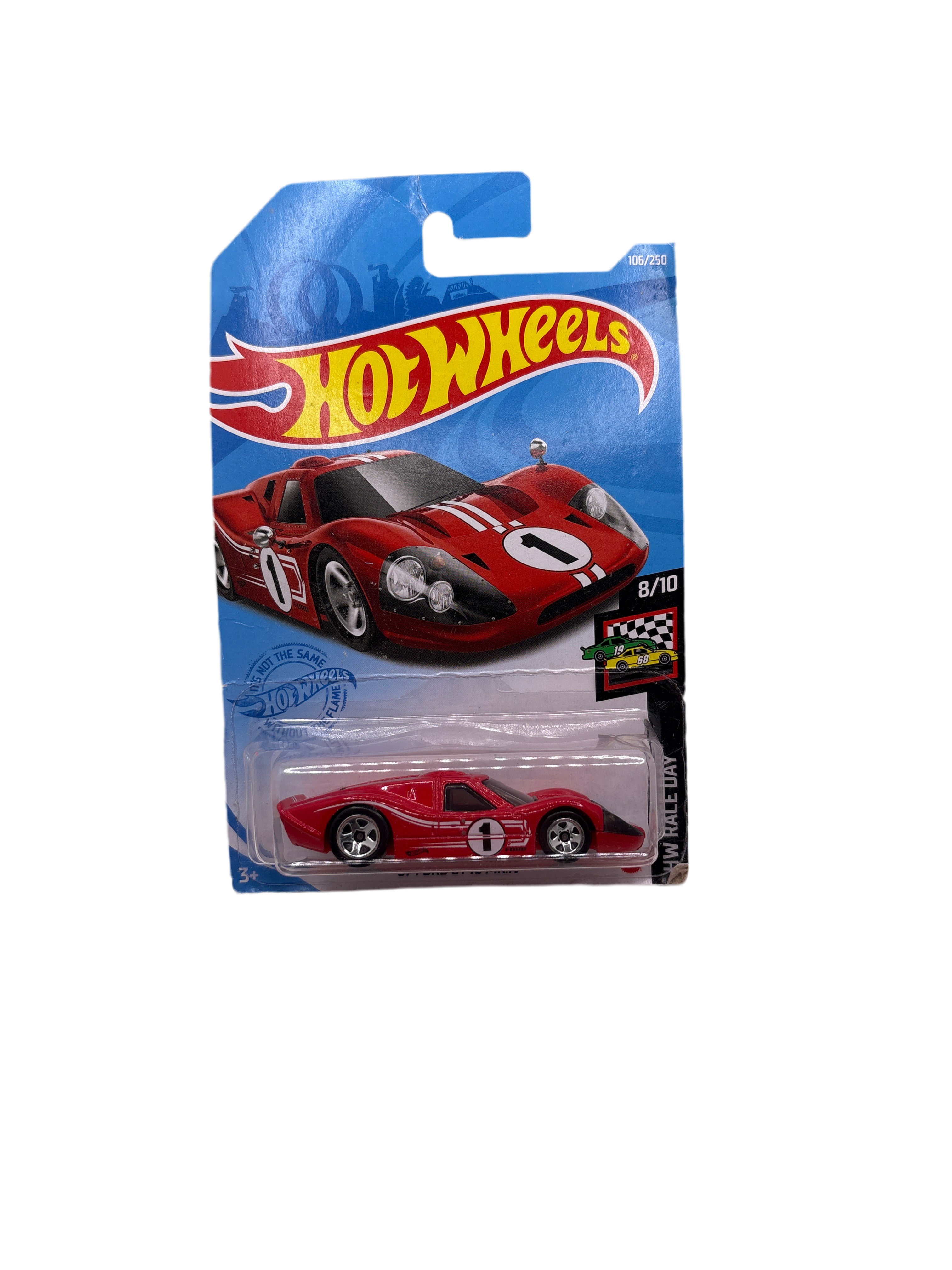 Hot Wheels 67 Ford GT40 MK.IV Diecast